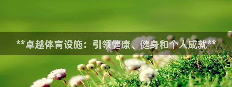 意昂平台体育：**卓越体育设施：引领健康、健身和个人