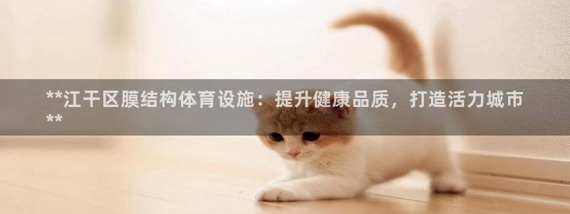 意昂3集团：**江干区膜结构体育设施：提升健康品质，