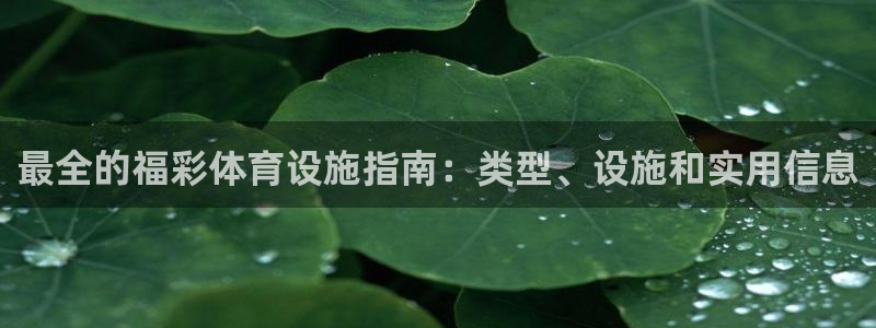 意昂3集团logo：最全的福彩体育设施指南：类型、设