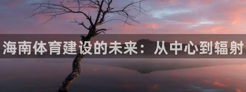 意昂3娱乐下载：海南体育建设的未来：从中心到辐射
